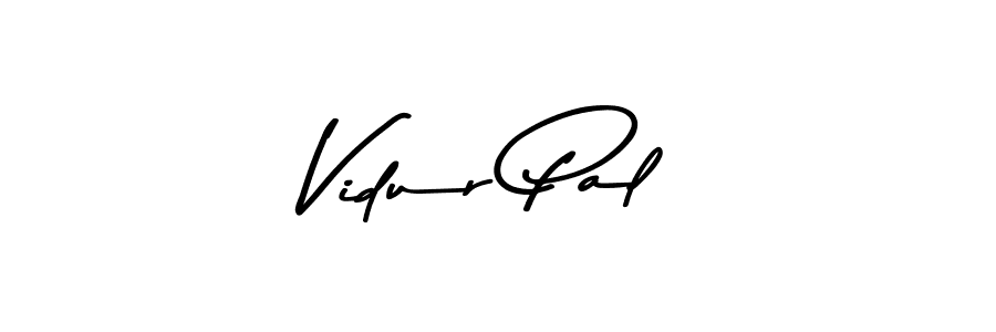 Make a beautiful signature design for name Vidur Pal. With this signature (Asem Kandis PERSONAL USE) style, you can create a handwritten signature for free. Vidur Pal signature style 9 images and pictures png