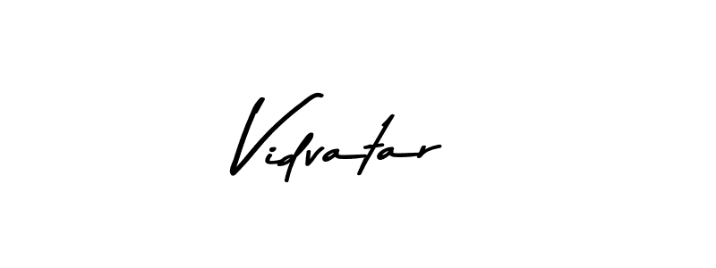 Vidvatar stylish signature style. Best Handwritten Sign (Asem Kandis PERSONAL USE) for my name. Handwritten Signature Collection Ideas for my name Vidvatar. Vidvatar signature style 9 images and pictures png