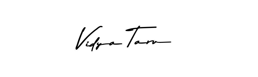 The best way (Asem Kandis PERSONAL USE) to make a short signature is to pick only two or three words in your name. The name Vidya Taru include a total of six letters. For converting this name. Vidya Taru signature style 9 images and pictures png