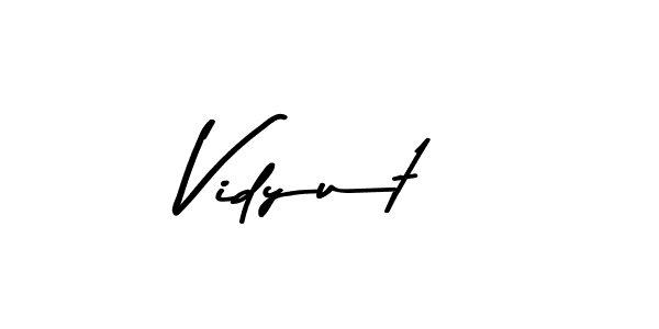 You should practise on your own different ways (Asem Kandis PERSONAL USE) to write your name (Vidyut) in signature. don't let someone else do it for you. Vidyut signature style 9 images and pictures png