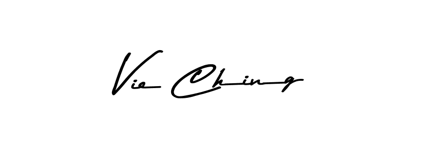 How to Draw Vie Ching signature style? Asem Kandis PERSONAL USE is a latest design signature styles for name Vie Ching. Vie Ching signature style 9 images and pictures png