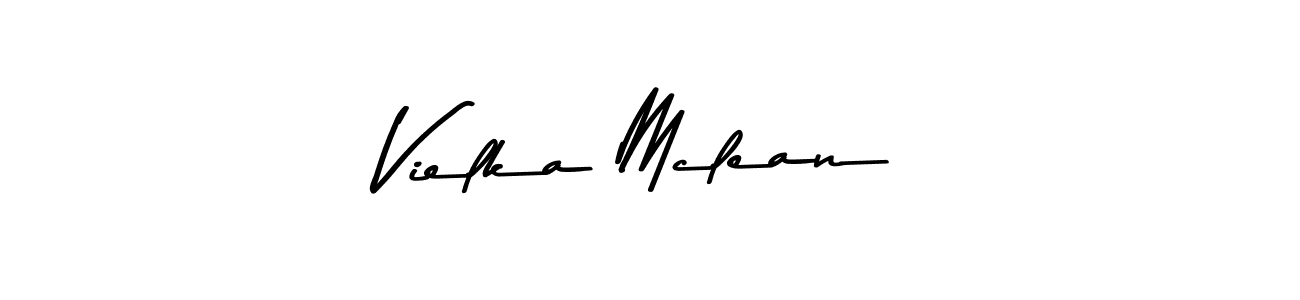 if you are searching for the best signature style for your name Vielka Mclean. so please give up your signature search. here we have designed multiple signature styles  using Asem Kandis PERSONAL USE. Vielka Mclean signature style 9 images and pictures png