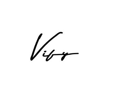 How to make Vify signature? Asem Kandis PERSONAL USE is a professional autograph style. Create handwritten signature for Vify name. Vify signature style 9 images and pictures png