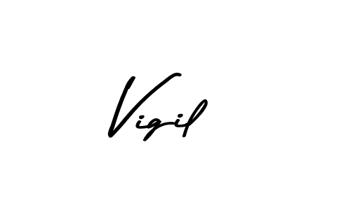 Similarly Asem Kandis PERSONAL USE is the best handwritten signature design. Signature creator online .You can use it as an online autograph creator for name Vigil. Vigil signature style 9 images and pictures png