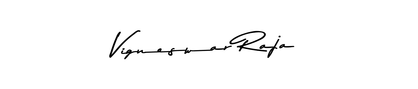 Vigneswar Raja stylish signature style. Best Handwritten Sign (Asem Kandis PERSONAL USE) for my name. Handwritten Signature Collection Ideas for my name Vigneswar Raja. Vigneswar Raja signature style 9 images and pictures png