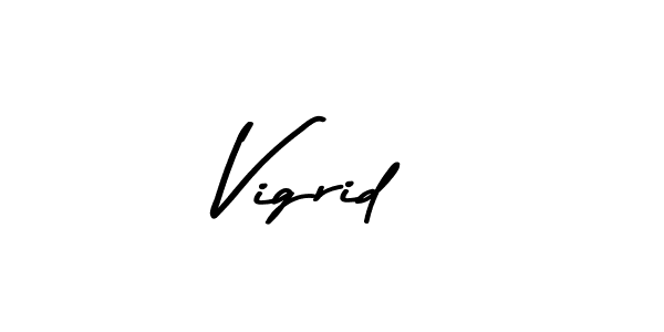 Similarly Asem Kandis PERSONAL USE is the best handwritten signature design. Signature creator online .You can use it as an online autograph creator for name Vigrid. Vigrid signature style 9 images and pictures png
