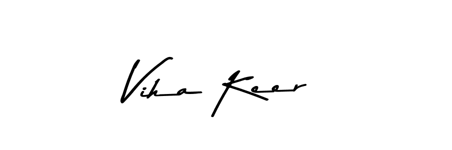 It looks lik you need a new signature style for name Viha Keer. Design unique handwritten (Asem Kandis PERSONAL USE) signature with our free signature maker in just a few clicks. Viha Keer signature style 9 images and pictures png