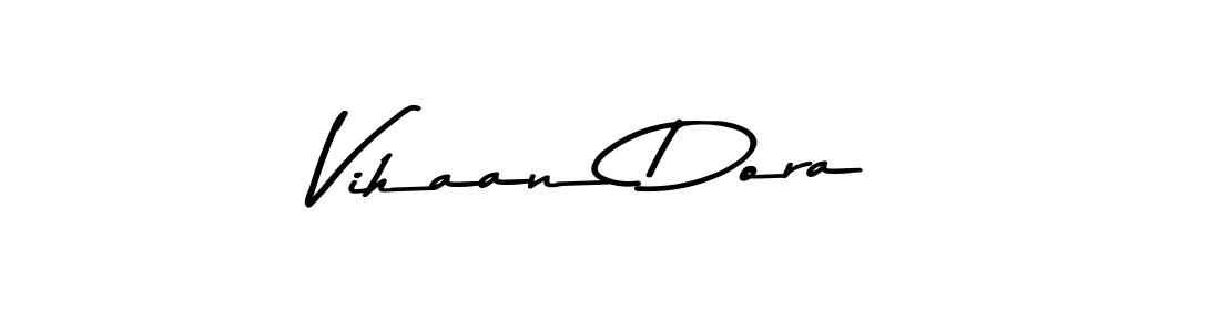 if you are searching for the best signature style for your name Vihaan Dora. so please give up your signature search. here we have designed multiple signature styles  using Asem Kandis PERSONAL USE. Vihaan Dora signature style 9 images and pictures png