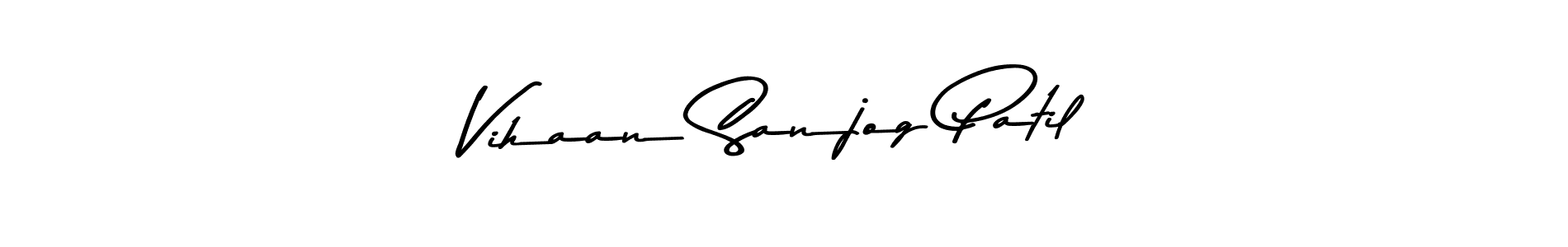 It looks lik you need a new signature style for name Vihaan Sanjog Patil. Design unique handwritten (Asem Kandis PERSONAL USE) signature with our free signature maker in just a few clicks. Vihaan Sanjog Patil signature style 9 images and pictures png