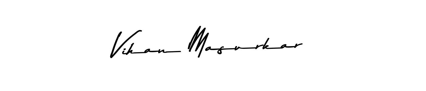 You can use this online signature creator to create a handwritten signature for the name Vihan Masurkar. This is the best online autograph maker. Vihan Masurkar signature style 9 images and pictures png