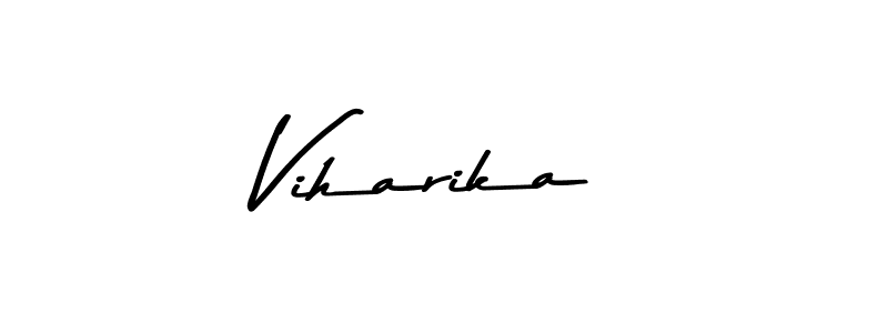 Similarly Asem Kandis PERSONAL USE is the best handwritten signature design. Signature creator online .You can use it as an online autograph creator for name Viharika. Viharika signature style 9 images and pictures png