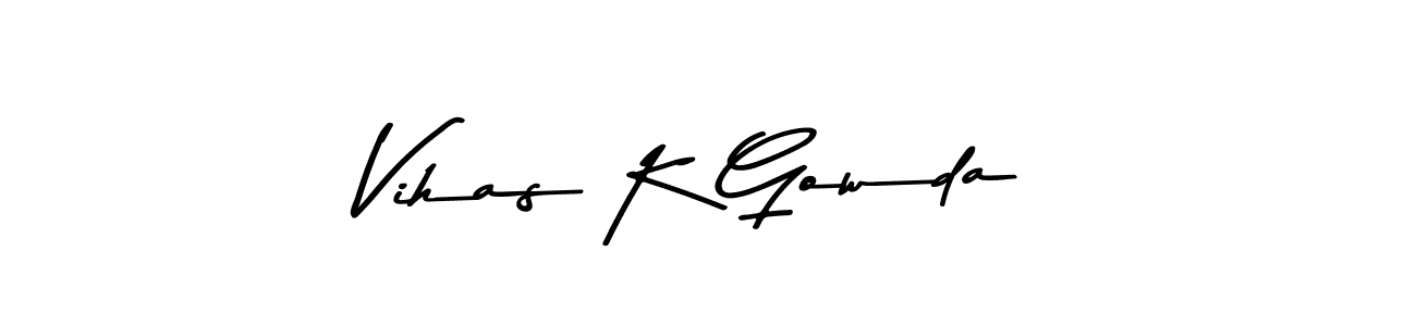 Once you've used our free online signature maker to create your best signature Asem Kandis PERSONAL USE style, it's time to enjoy all of the benefits that Vihas K Gowda name signing documents. Vihas K Gowda signature style 9 images and pictures png