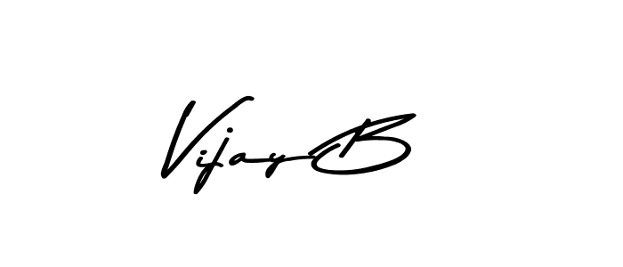 Design your own signature with our free online signature maker. With this signature software, you can create a handwritten (Asem Kandis PERSONAL USE) signature for name Vijay B. Vijay B signature style 9 images and pictures png