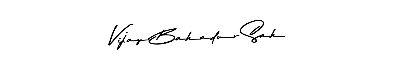 Create a beautiful signature design for name Vijay Bahadur Sah. With this signature (Asem Kandis PERSONAL USE) fonts, you can make a handwritten signature for free. Vijay Bahadur Sah signature style 9 images and pictures png