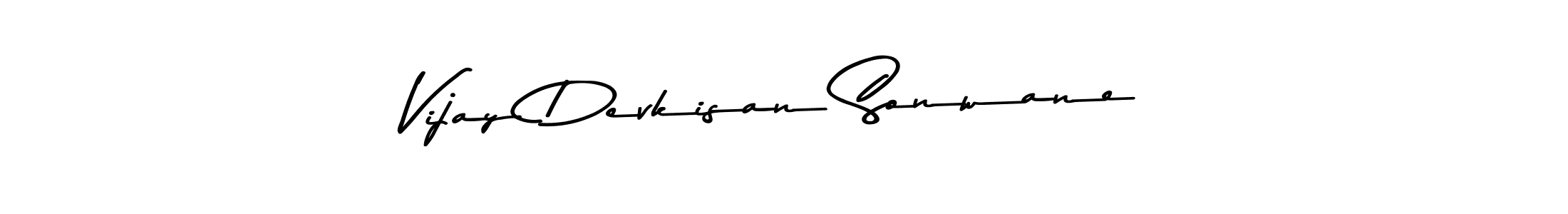 Design your own signature with our free online signature maker. With this signature software, you can create a handwritten (Asem Kandis PERSONAL USE) signature for name Vijay Devkisan Sonwane. Vijay Devkisan Sonwane signature style 9 images and pictures png