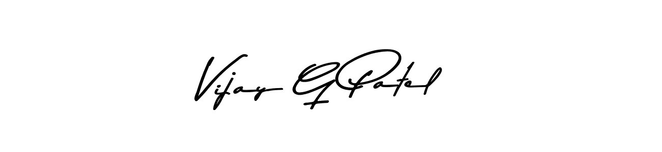 You should practise on your own different ways (Asem Kandis PERSONAL USE) to write your name (Vijay G Patel) in signature. don't let someone else do it for you. Vijay G Patel signature style 9 images and pictures png