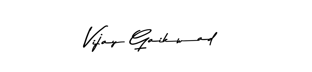 You can use this online signature creator to create a handwritten signature for the name Vijay Gaikwad. This is the best online autograph maker. Vijay Gaikwad signature style 9 images and pictures png