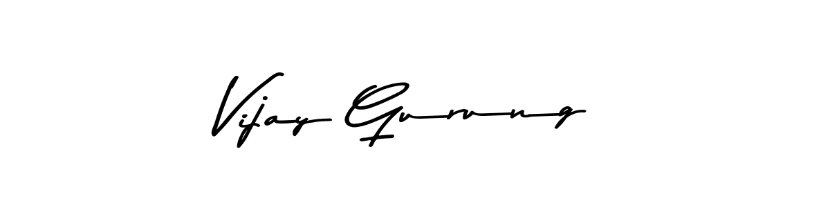 Asem Kandis PERSONAL USE is a professional signature style that is perfect for those who want to add a touch of class to their signature. It is also a great choice for those who want to make their signature more unique. Get Vijay Gurung name to fancy signature for free. Vijay Gurung signature style 9 images and pictures png