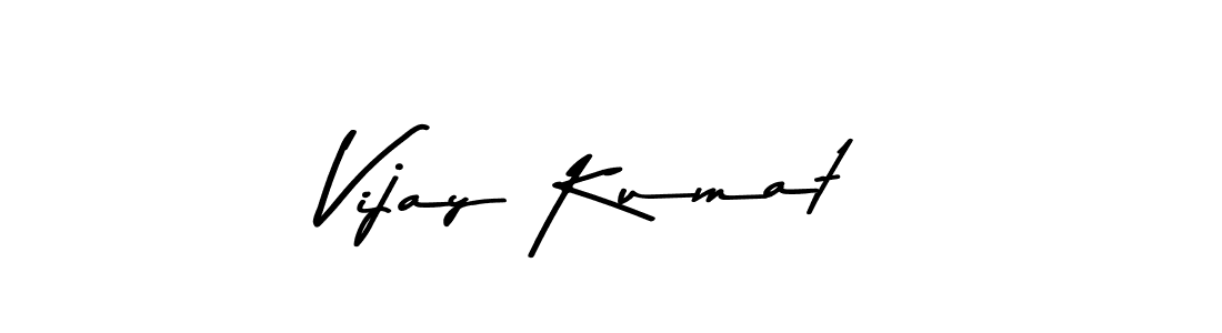 Vijay Kumat stylish signature style. Best Handwritten Sign (Asem Kandis PERSONAL USE) for my name. Handwritten Signature Collection Ideas for my name Vijay Kumat. Vijay Kumat signature style 9 images and pictures png