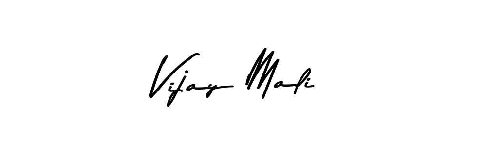 Make a beautiful signature design for name Vijay Mali. With this signature (Asem Kandis PERSONAL USE) style, you can create a handwritten signature for free. Vijay Mali signature style 9 images and pictures png