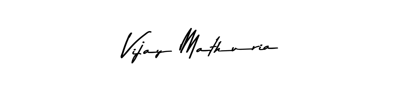 Also we have Vijay Mathuria name is the best signature style. Create professional handwritten signature collection using Asem Kandis PERSONAL USE autograph style. Vijay Mathuria signature style 9 images and pictures png