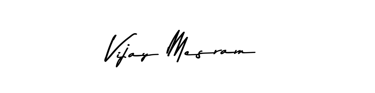 How to make Vijay Mesram signature? Asem Kandis PERSONAL USE is a professional autograph style. Create handwritten signature for Vijay Mesram name. Vijay Mesram signature style 9 images and pictures png