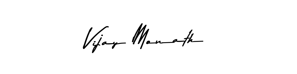 How to make Vijay Monath signature? Asem Kandis PERSONAL USE is a professional autograph style. Create handwritten signature for Vijay Monath name. Vijay Monath signature style 9 images and pictures png