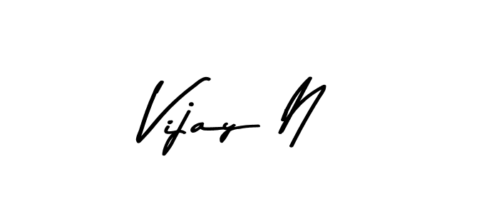 The best way (Asem Kandis PERSONAL USE) to make a short signature is to pick only two or three words in your name. The name Vijay N include a total of six letters. For converting this name. Vijay N signature style 9 images and pictures png