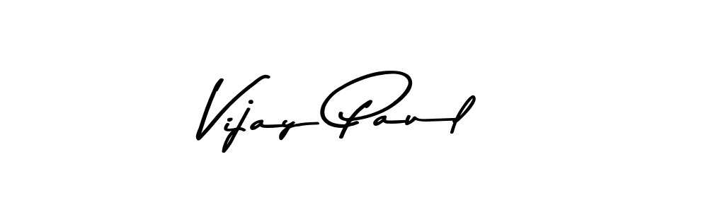 Use a signature maker to create a handwritten signature online. With this signature software, you can design (Asem Kandis PERSONAL USE) your own signature for name Vijay Paul. Vijay Paul signature style 9 images and pictures png