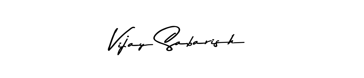 Asem Kandis PERSONAL USE is a professional signature style that is perfect for those who want to add a touch of class to their signature. It is also a great choice for those who want to make their signature more unique. Get Vijay Sabarish name to fancy signature for free. Vijay Sabarish signature style 9 images and pictures png