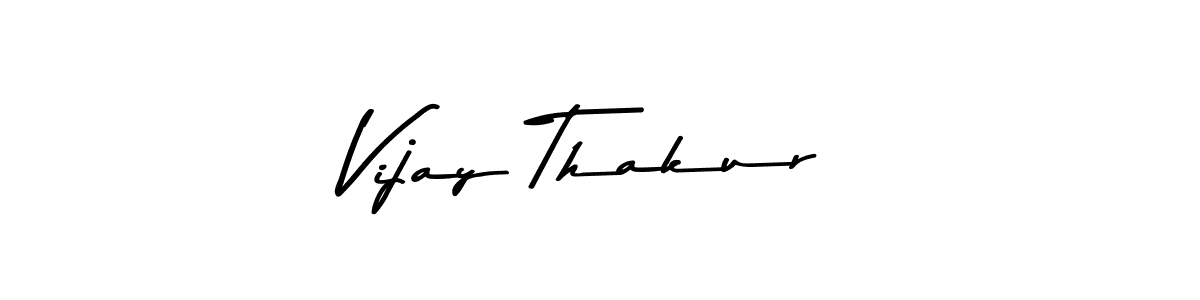 Also we have Vijay Thakur name is the best signature style. Create professional handwritten signature collection using Asem Kandis PERSONAL USE autograph style. Vijay Thakur signature style 9 images and pictures png