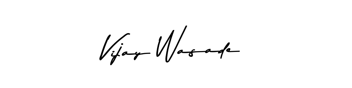 Also we have Vijay Wasade name is the best signature style. Create professional handwritten signature collection using Asem Kandis PERSONAL USE autograph style. Vijay Wasade signature style 9 images and pictures png