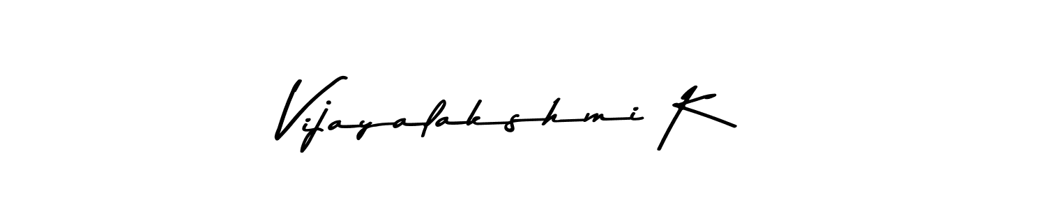 You should practise on your own different ways (Asem Kandis PERSONAL USE) to write your name (Vijayalakshmi K) in signature. don't let someone else do it for you. Vijayalakshmi K signature style 9 images and pictures png