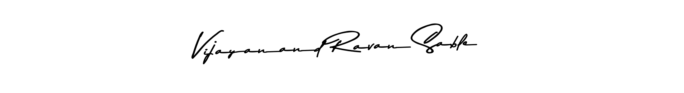 Use a signature maker to create a handwritten signature online. With this signature software, you can design (Asem Kandis PERSONAL USE) your own signature for name Vijayanand Ravan Sable. Vijayanand Ravan Sable signature style 9 images and pictures png