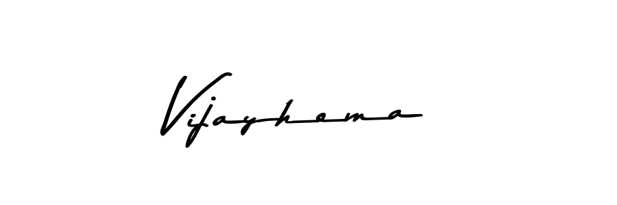 How to make Vijayhema signature? Asem Kandis PERSONAL USE is a professional autograph style. Create handwritten signature for Vijayhema name. Vijayhema signature style 9 images and pictures png