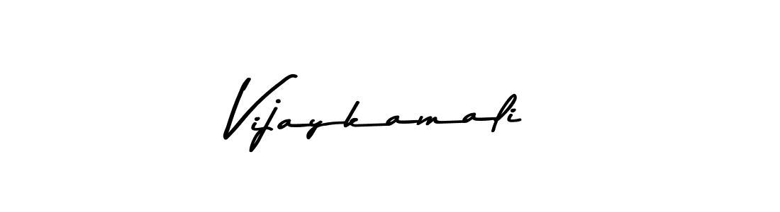Use a signature maker to create a handwritten signature online. With this signature software, you can design (Asem Kandis PERSONAL USE) your own signature for name Vijaykamali. Vijaykamali signature style 9 images and pictures png