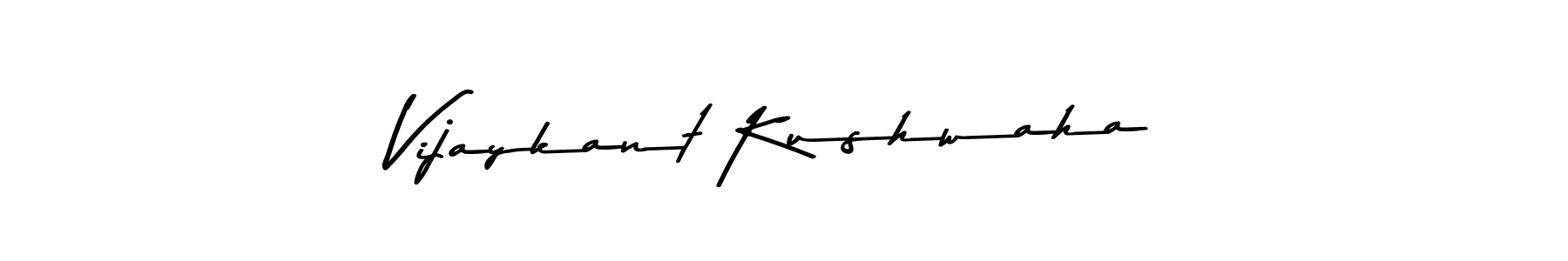 How to make Vijaykant Kushwaha signature? Asem Kandis PERSONAL USE is a professional autograph style. Create handwritten signature for Vijaykant Kushwaha name. Vijaykant Kushwaha signature style 9 images and pictures png