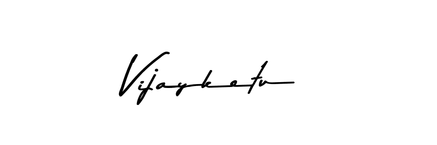 How to make Vijayketu signature? Asem Kandis PERSONAL USE is a professional autograph style. Create handwritten signature for Vijayketu name. Vijayketu signature style 9 images and pictures png