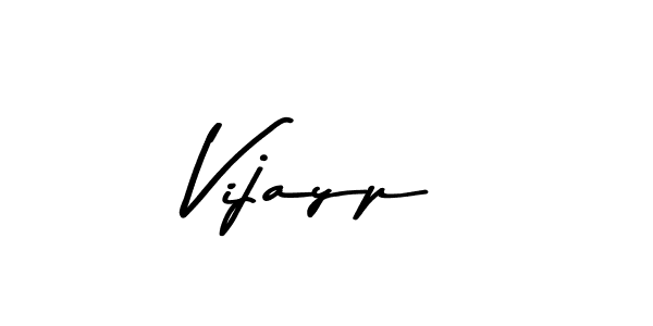 Use a signature maker to create a handwritten signature online. With this signature software, you can design (Asem Kandis PERSONAL USE) your own signature for name Vijayp. Vijayp signature style 9 images and pictures png