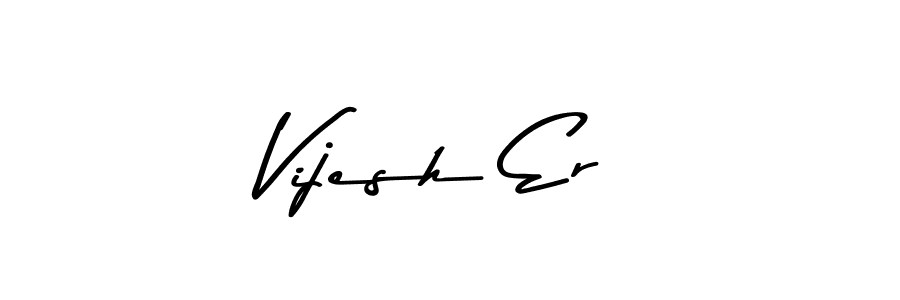 The best way (Asem Kandis PERSONAL USE) to make a short signature is to pick only two or three words in your name. The name Vijesh Er include a total of six letters. For converting this name. Vijesh Er signature style 9 images and pictures png