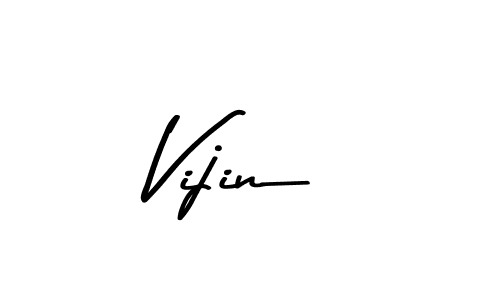 Make a beautiful signature design for name Vijin. Use this online signature maker to create a handwritten signature for free. Vijin signature style 9 images and pictures png