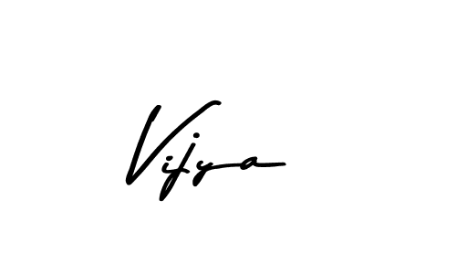 Use a signature maker to create a handwritten signature online. With this signature software, you can design (Asem Kandis PERSONAL USE) your own signature for name Vijya. Vijya signature style 9 images and pictures png