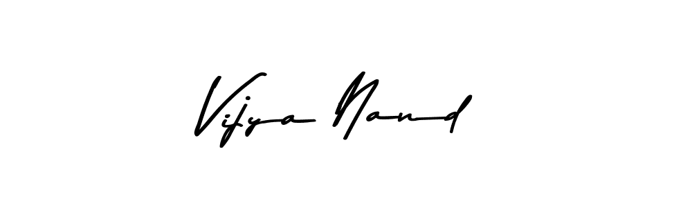 The best way (Asem Kandis PERSONAL USE) to make a short signature is to pick only two or three words in your name. The name Vijya Nand include a total of six letters. For converting this name. Vijya Nand signature style 9 images and pictures png