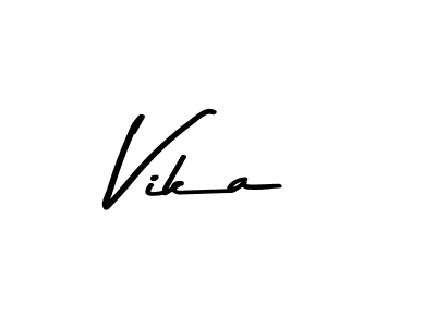 Also we have Vika name is the best signature style. Create professional handwritten signature collection using Asem Kandis PERSONAL USE autograph style. Vika signature style 9 images and pictures png