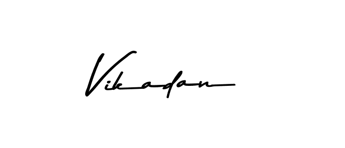 Make a beautiful signature design for name Vikadan. Use this online signature maker to create a handwritten signature for free. Vikadan signature style 9 images and pictures png