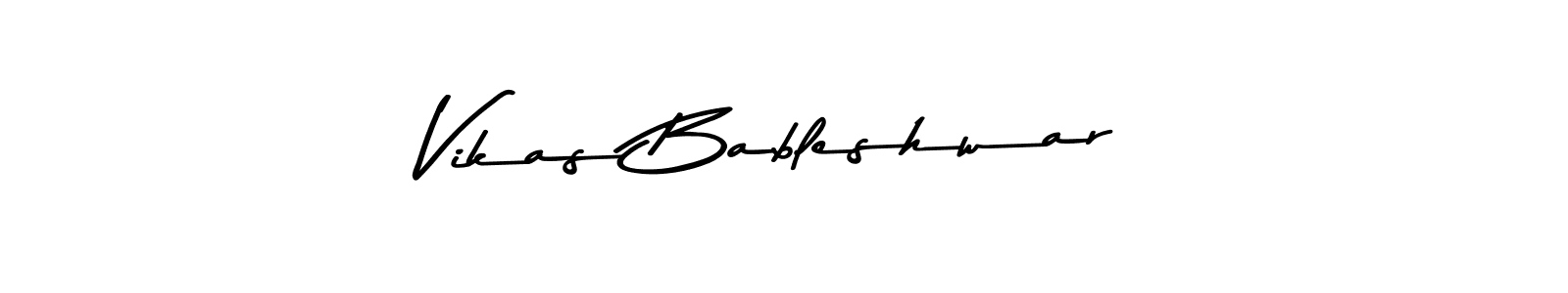 Also You can easily find your signature by using the search form. We will create Vikas Bableshwar name handwritten signature images for you free of cost using Asem Kandis PERSONAL USE sign style. Vikas Bableshwar signature style 9 images and pictures png