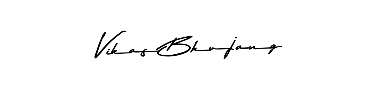 How to make Vikas Bhujang signature? Asem Kandis PERSONAL USE is a professional autograph style. Create handwritten signature for Vikas Bhujang name. Vikas Bhujang signature style 9 images and pictures png