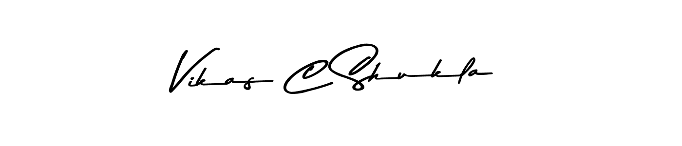 Asem Kandis PERSONAL USE is a professional signature style that is perfect for those who want to add a touch of class to their signature. It is also a great choice for those who want to make their signature more unique. Get Vikas C Shukla name to fancy signature for free. Vikas C Shukla signature style 9 images and pictures png