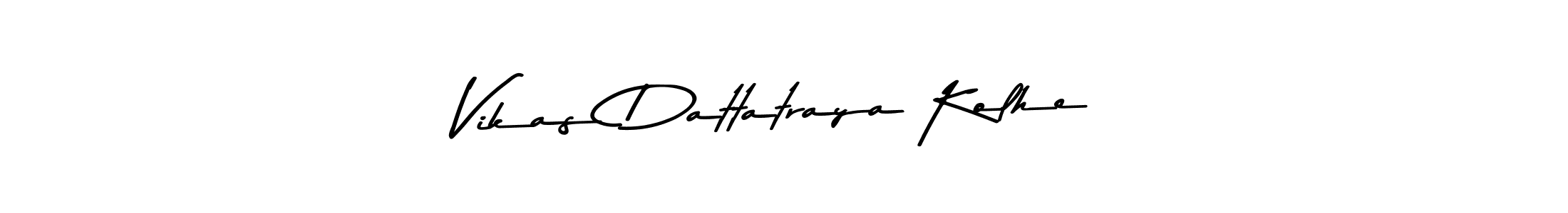 Make a beautiful signature design for name Vikas Dattatraya Kolhe. With this signature (Asem Kandis PERSONAL USE) style, you can create a handwritten signature for free. Vikas Dattatraya Kolhe signature style 9 images and pictures png