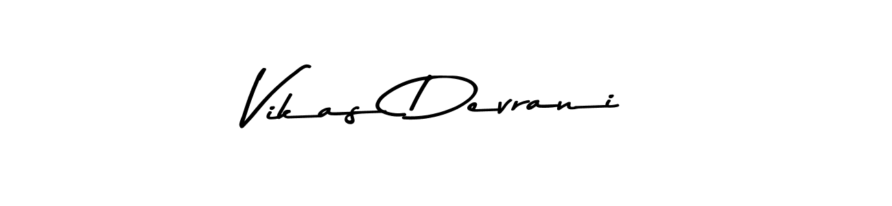 Also we have Vikas Devrani name is the best signature style. Create professional handwritten signature collection using Asem Kandis PERSONAL USE autograph style. Vikas Devrani signature style 9 images and pictures png